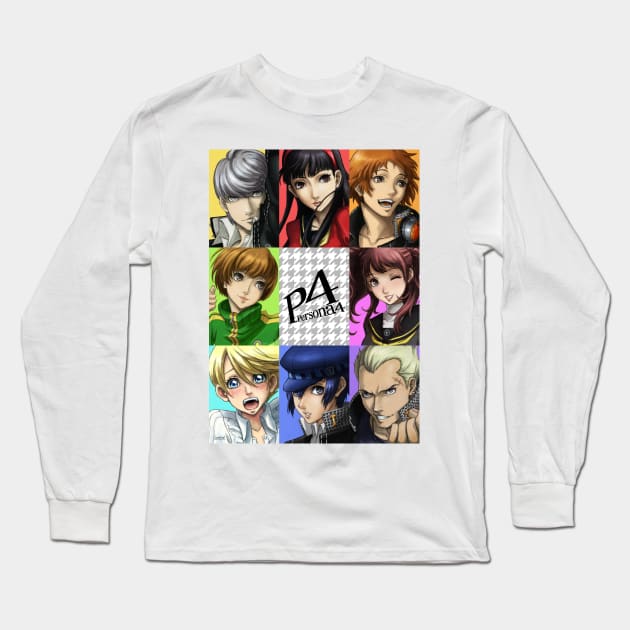 Persona 4 Long Sleeve T-Shirt by Lunatyk